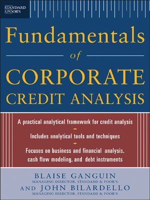 cover image of Standard & Poor's Fundamentals of Corporate Credit Analysis